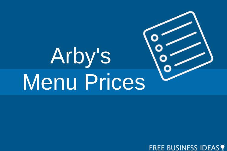 arbys menu prices