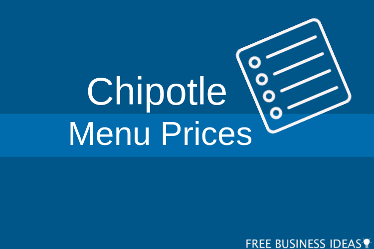 chipotle menu prices