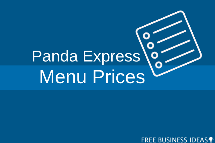 panda express menu prices