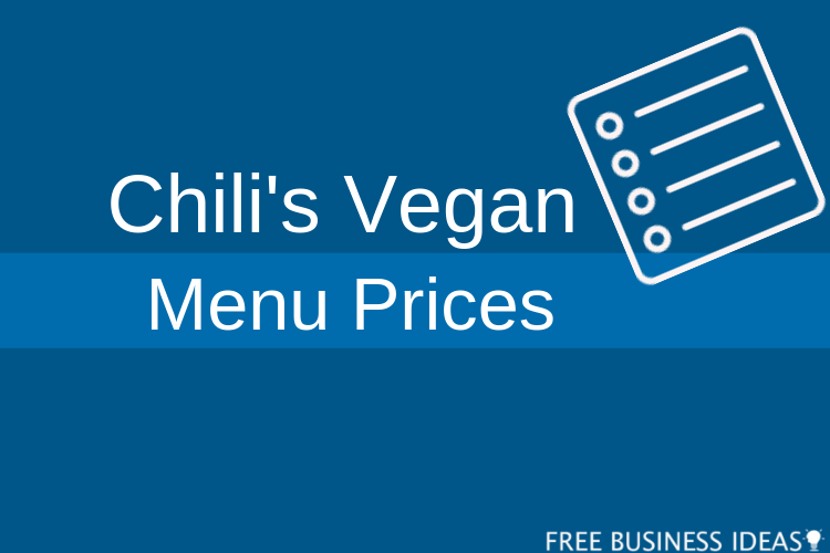 chilis vegan menu