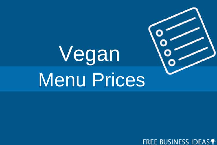 vegan menu