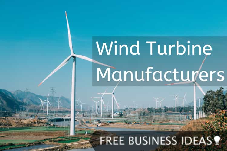 wind turbine manufacturers