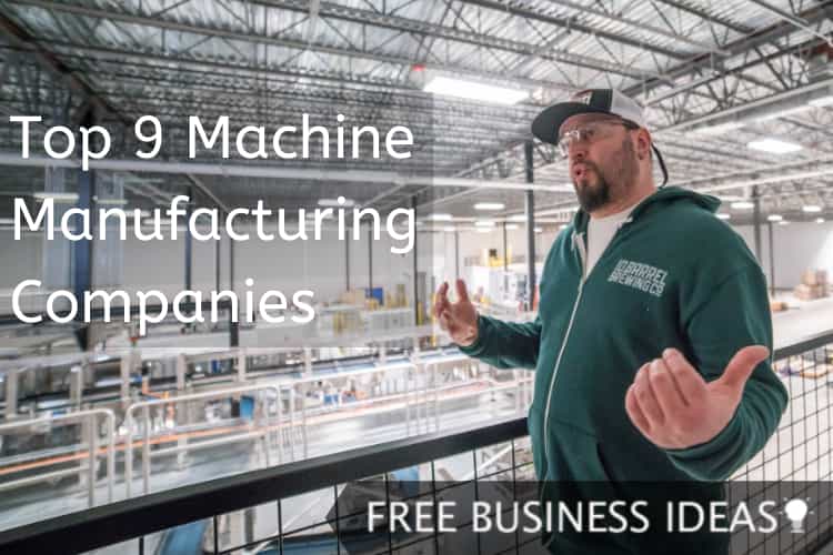 machine manufacturing companies
