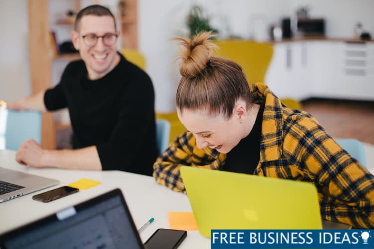 Business Organized talking