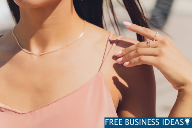 Silver necklace