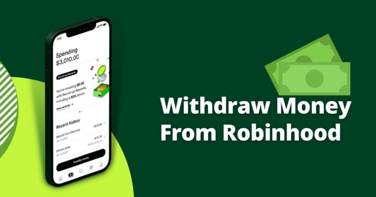 Withdraw money from Robinhood